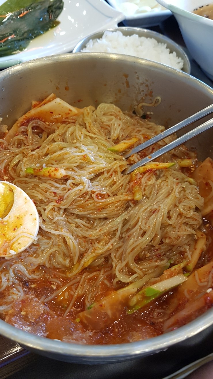 꽃우물냉면 이미지