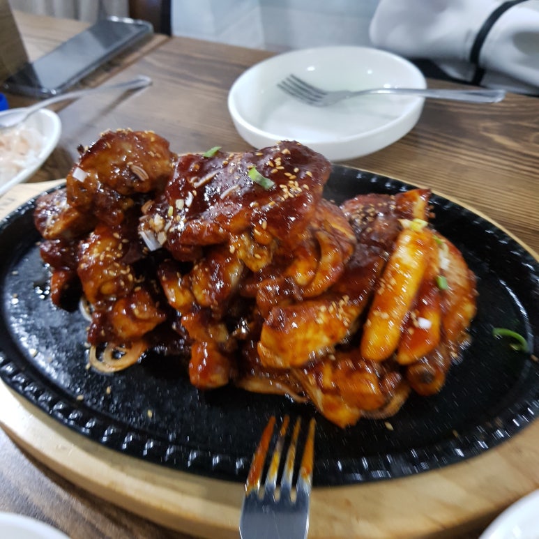 바베큐치킨 이미지