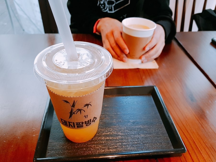 돼지팥빙수 이미지