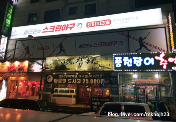 스트라이크존상록수역구장 이미지