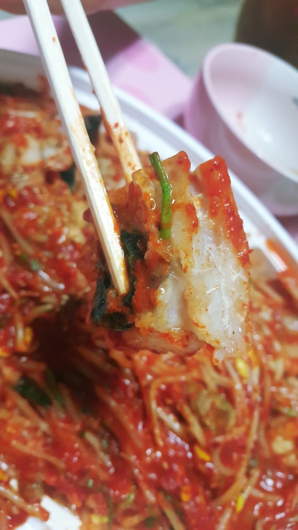 해전 아구찜 이미지