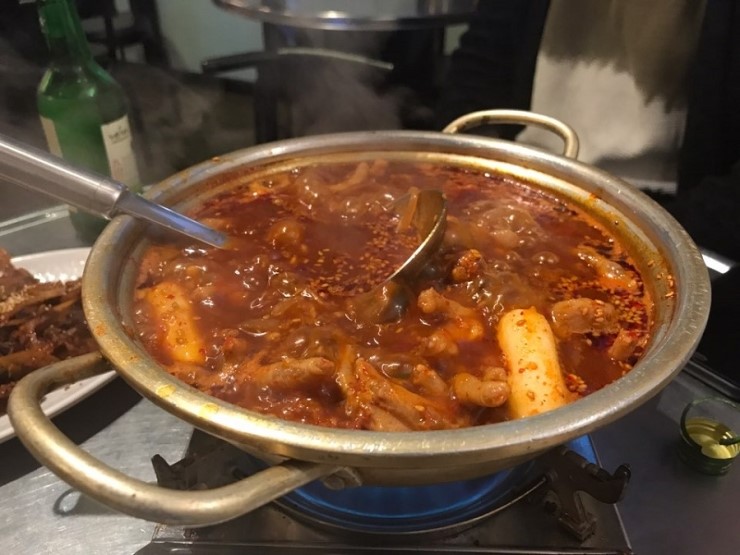 닭발자국 이미지