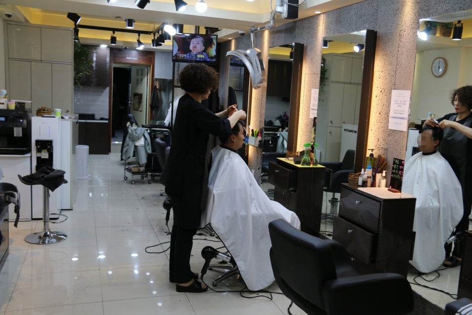 더맨#남성컷트 이미지