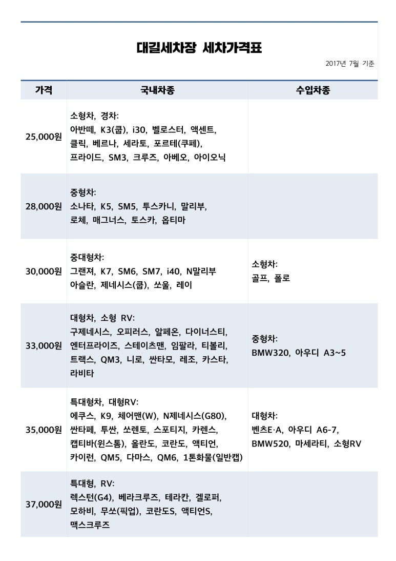 대길세차장 이미지
