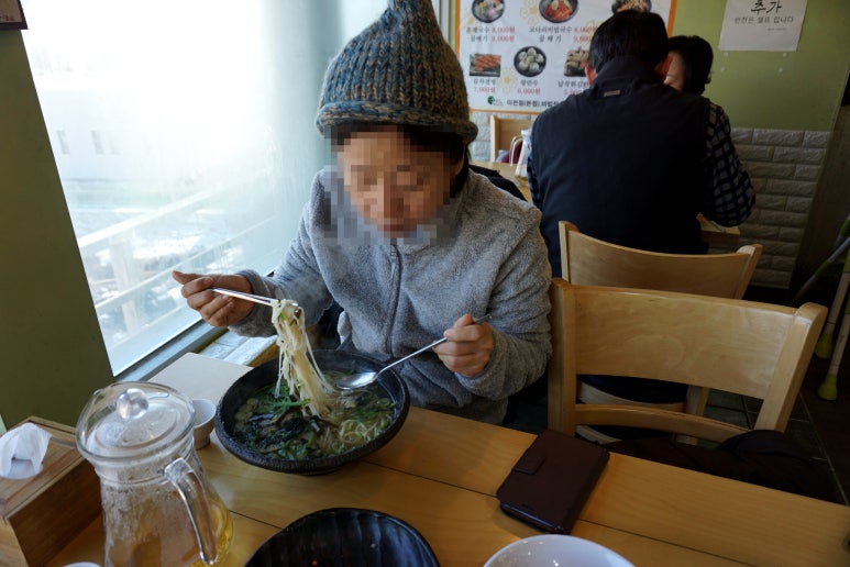 (오남매)멸치국시와 돈까스 이미지