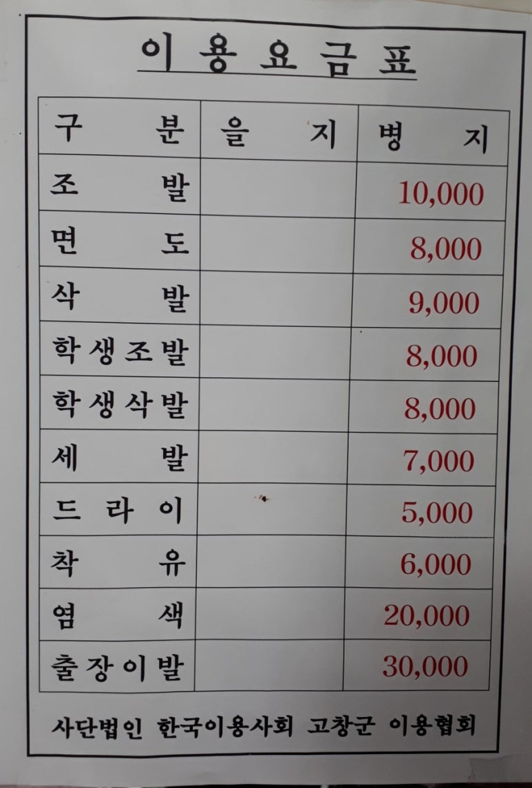 용궁이발관 이미지