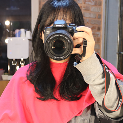 쁘띠헤어 염색# 이미지