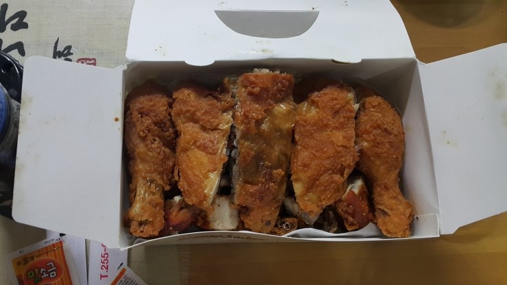 온마리옛날통닭 이미지