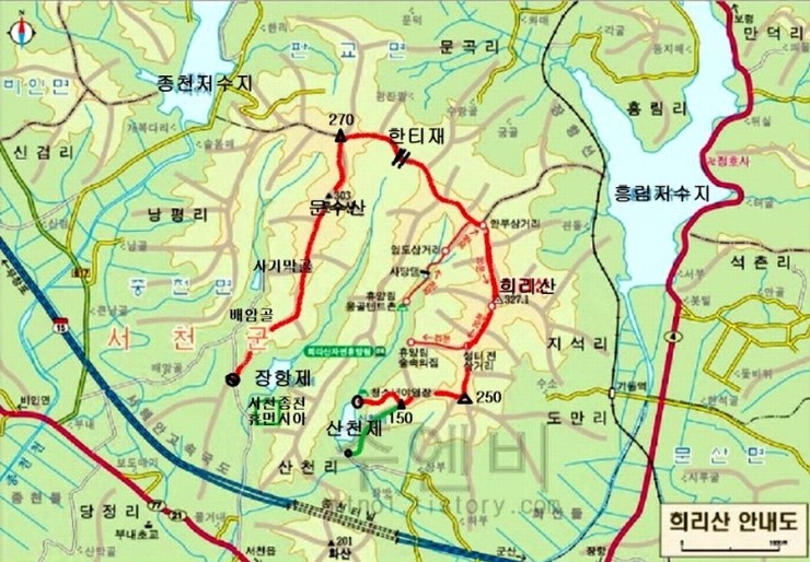 희리산(희이산) 이미지
