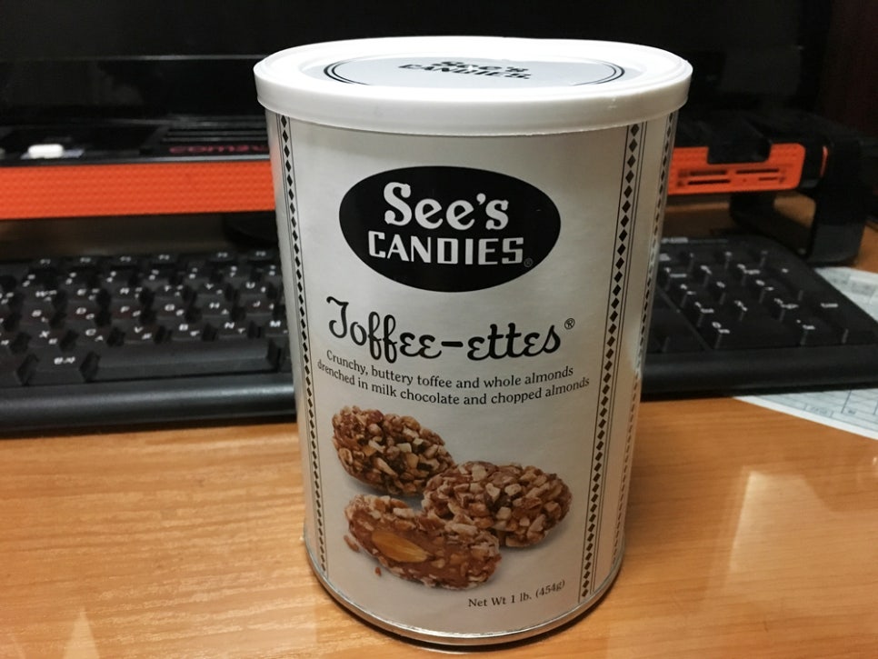 미국여행 선물 씨즈캔디 토피에츠 (See's Candies Toffee Ettes) 네이버 블로그