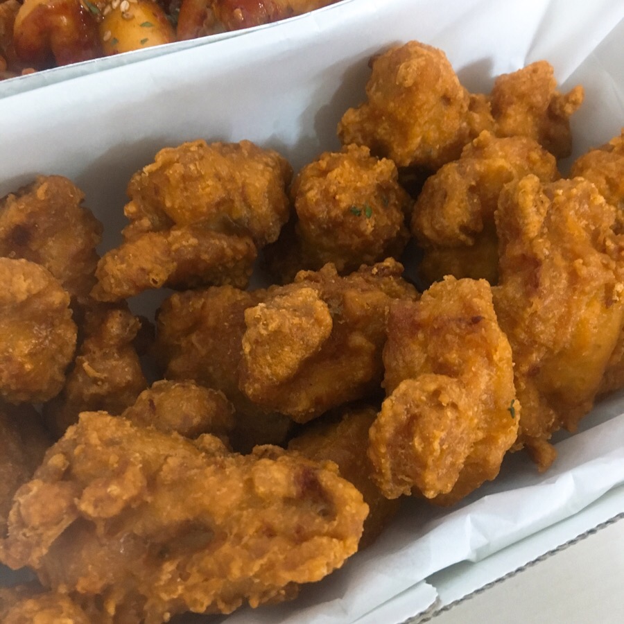 쪽갈비에 미치닭 이미지