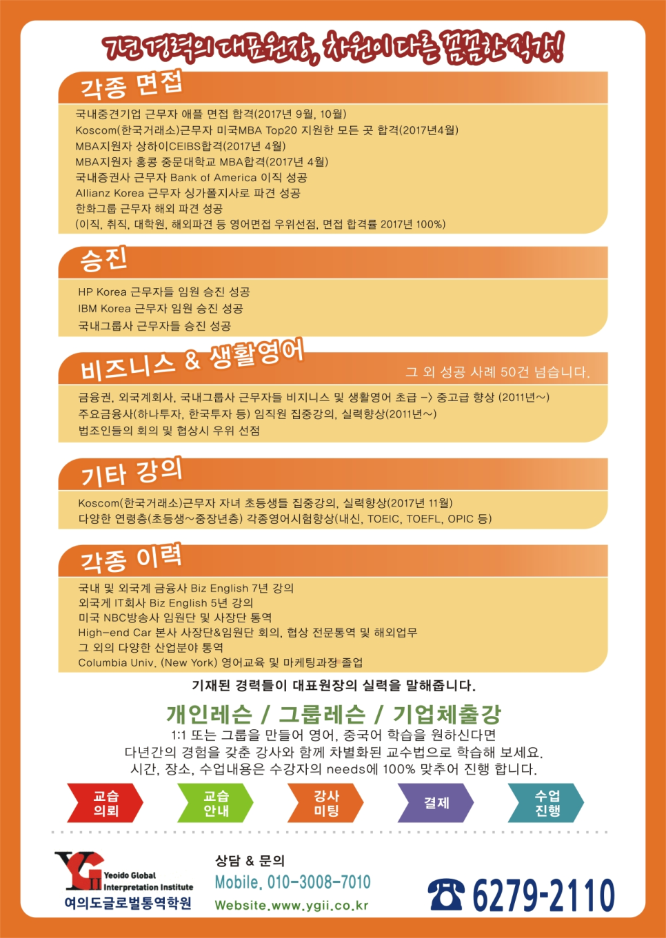 여의도글로벌통역학원 이미지