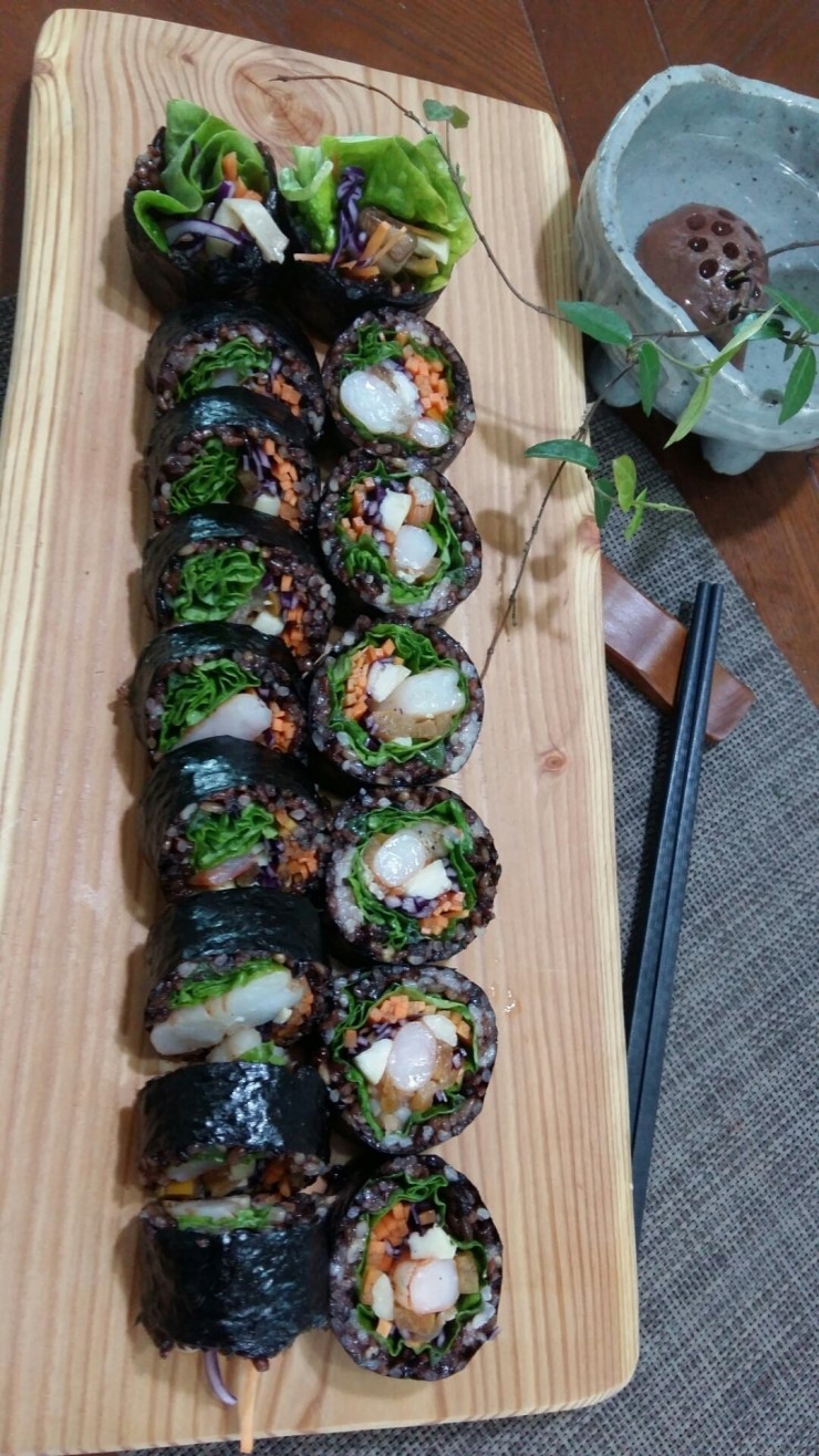 초록김밥 이미지