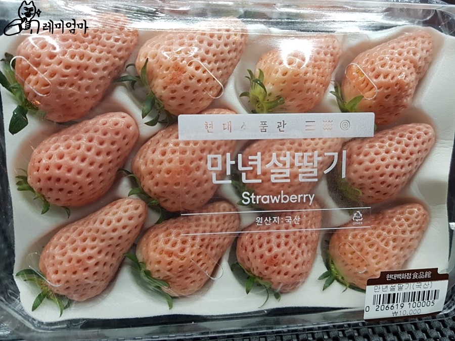 하얀딸기 이미지