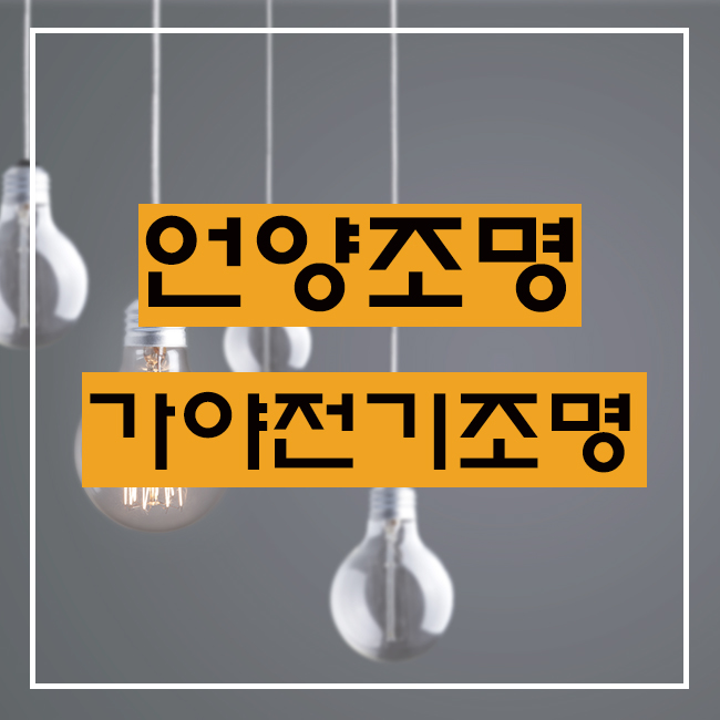 가야전기조명 이미지