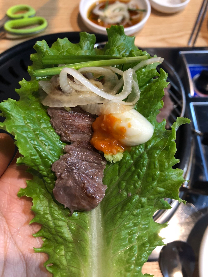 고기밥상 이미지