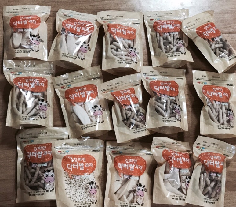강희만쌀과자 이미지