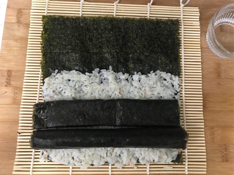 달팽이김밥 이미지