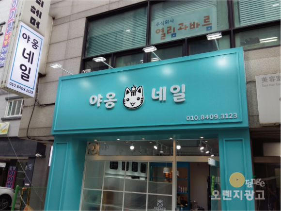 야옹네일 이미지