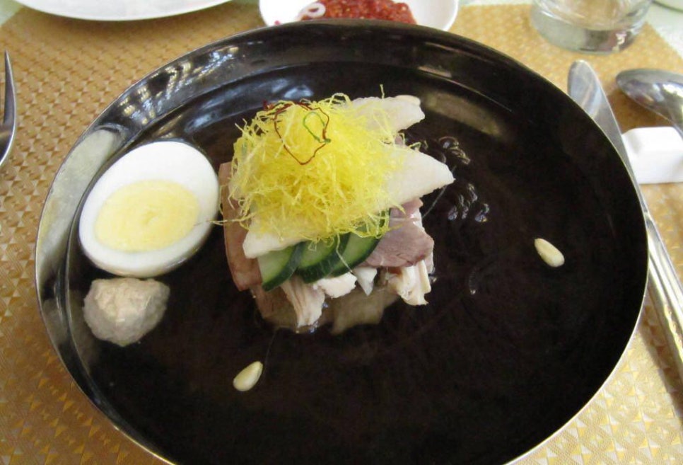 옥류관칡냉면 이미지