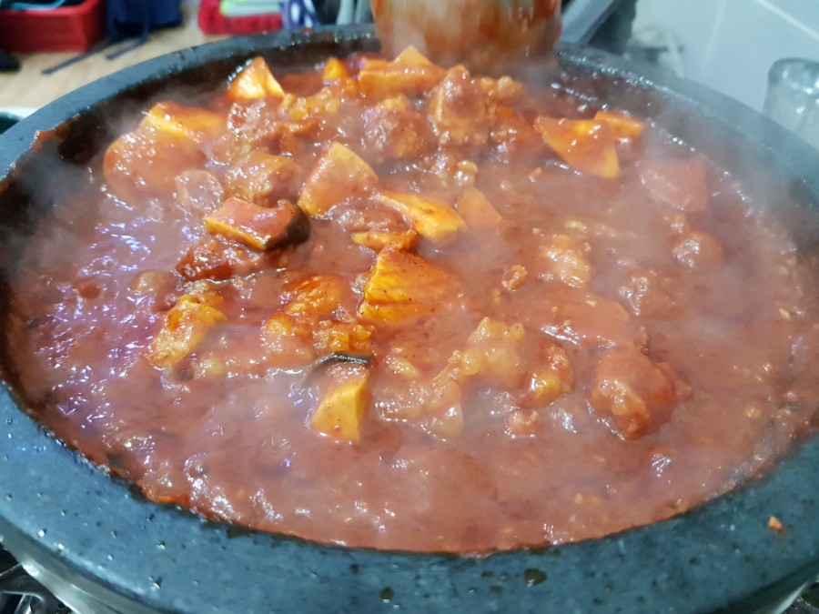 양념곱창구이 이미지