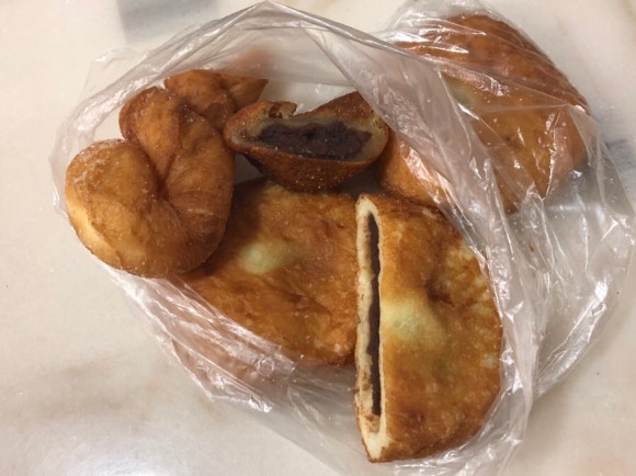 삼태기도너츠 이미지
