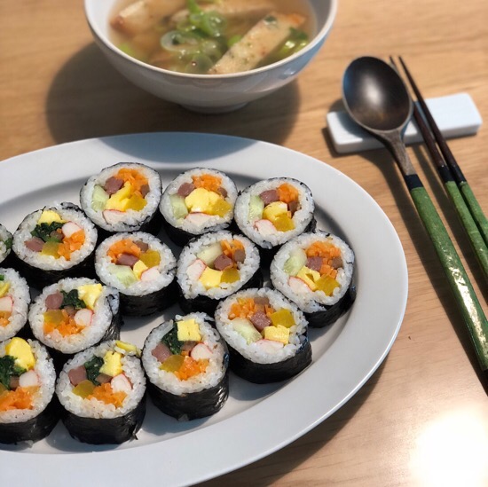 김밥;꽃피다 이미지