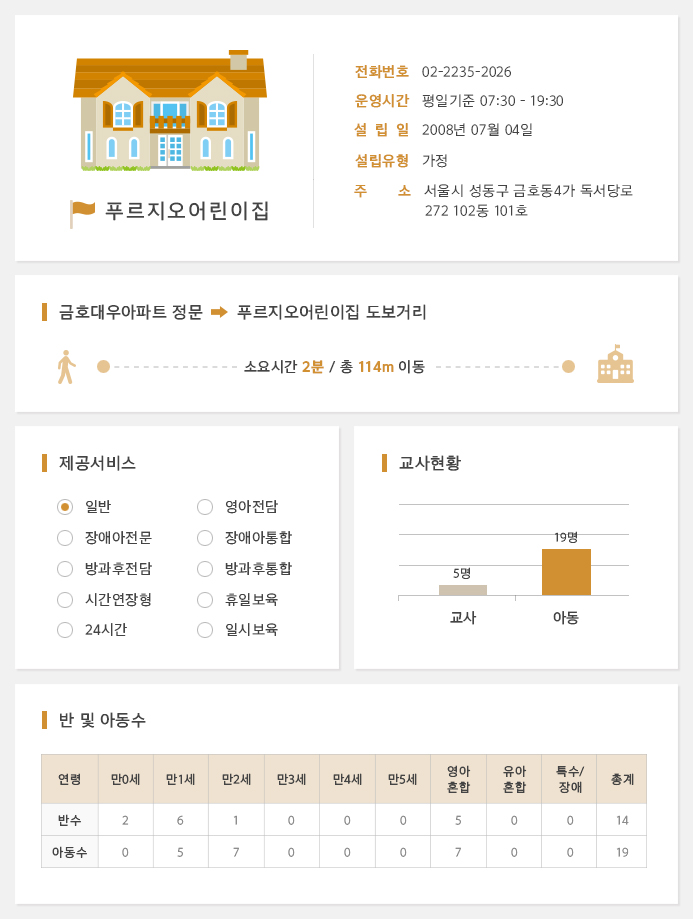 구립 래미안리버젠 어린이집 이미지