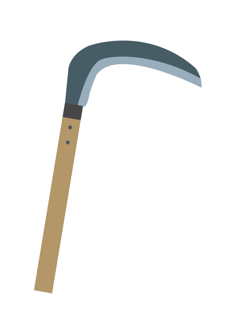 낫 일러스트 소스 ai 파일 [ Illustrator CC ] : 네이버 블로그