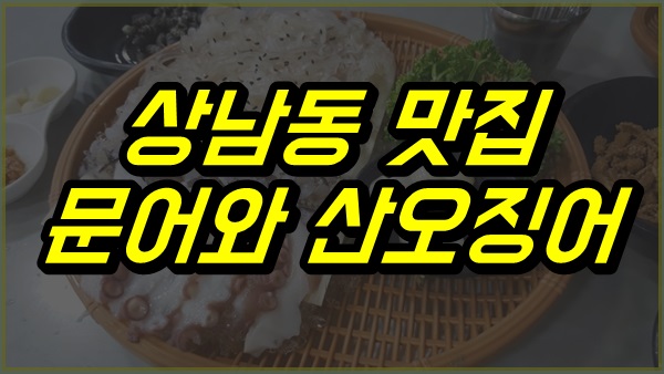 문어와산오징어 이미지