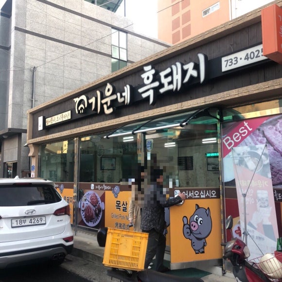 기운네흑돼지 이미지