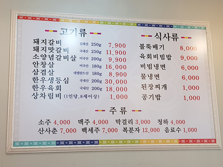 촌장서서갈비 이미지