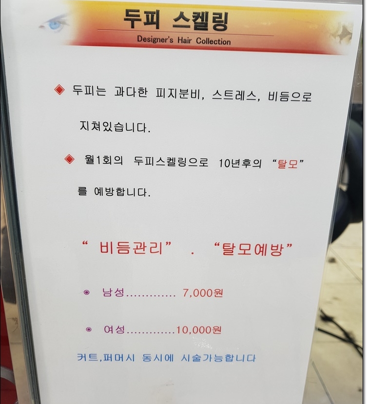 머리 못하는 집 이미지