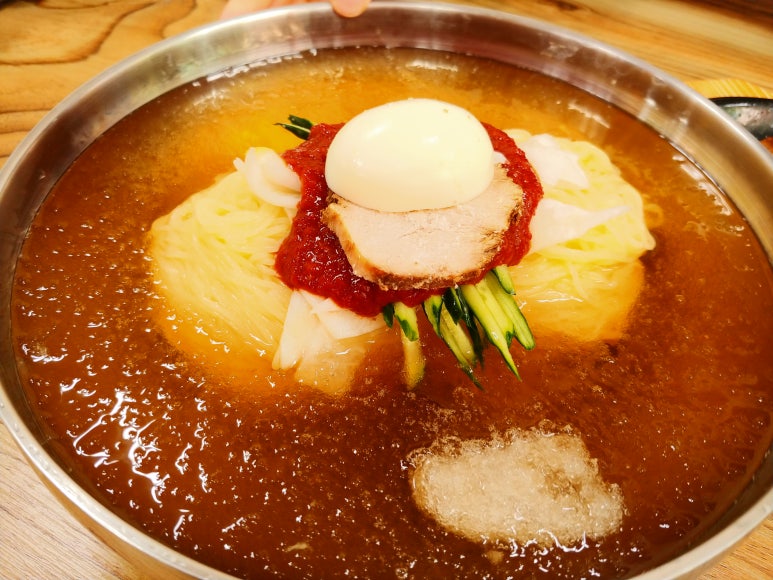 달전밀면 이미지