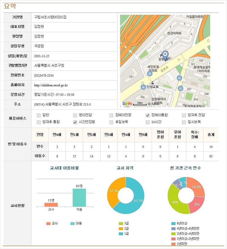 서초구립사랑의어린이집 이미지