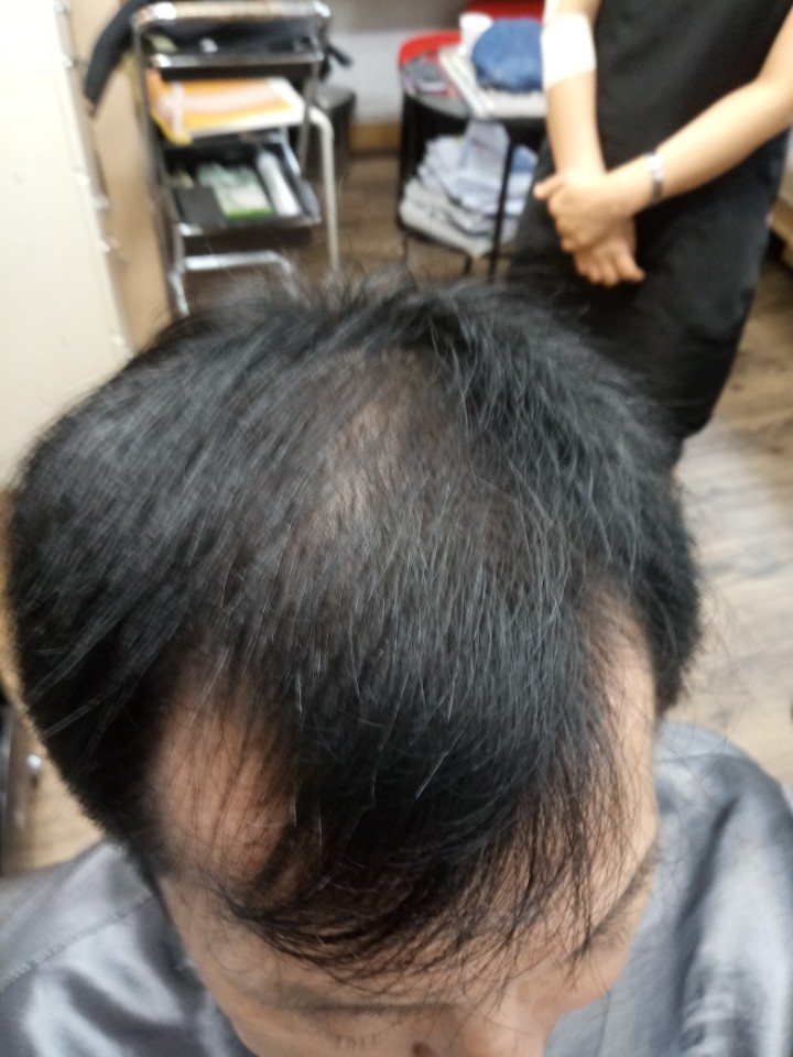 오땡큐 염색 이미지