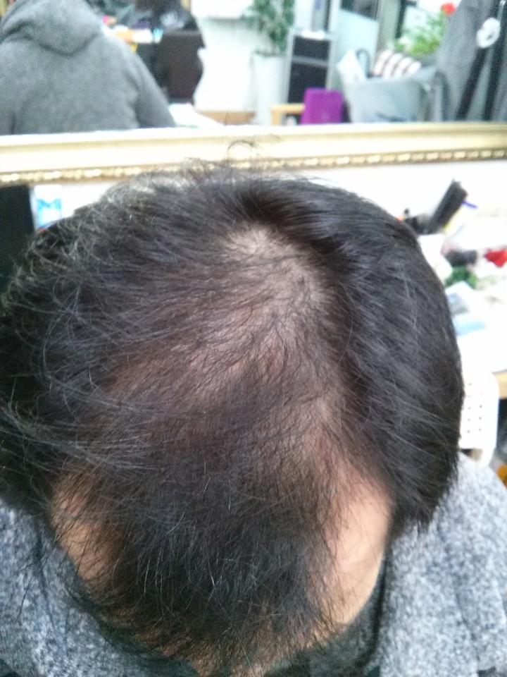 오땡큐 염색 이미지