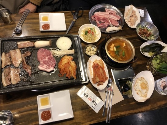 옛날김치찌개랑부대랑 이미지