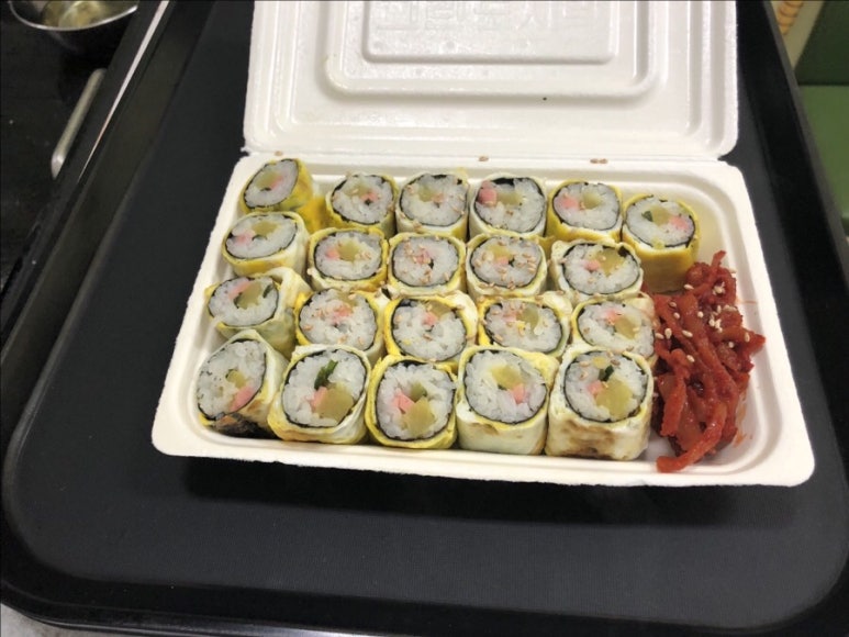 신림동 정통 계란말이 김밥 이미지