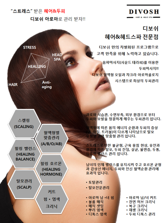 디보쉬헤어 이미지