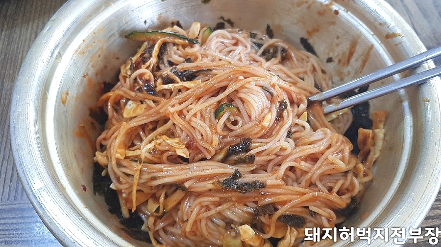율하동잔치국수 이미지