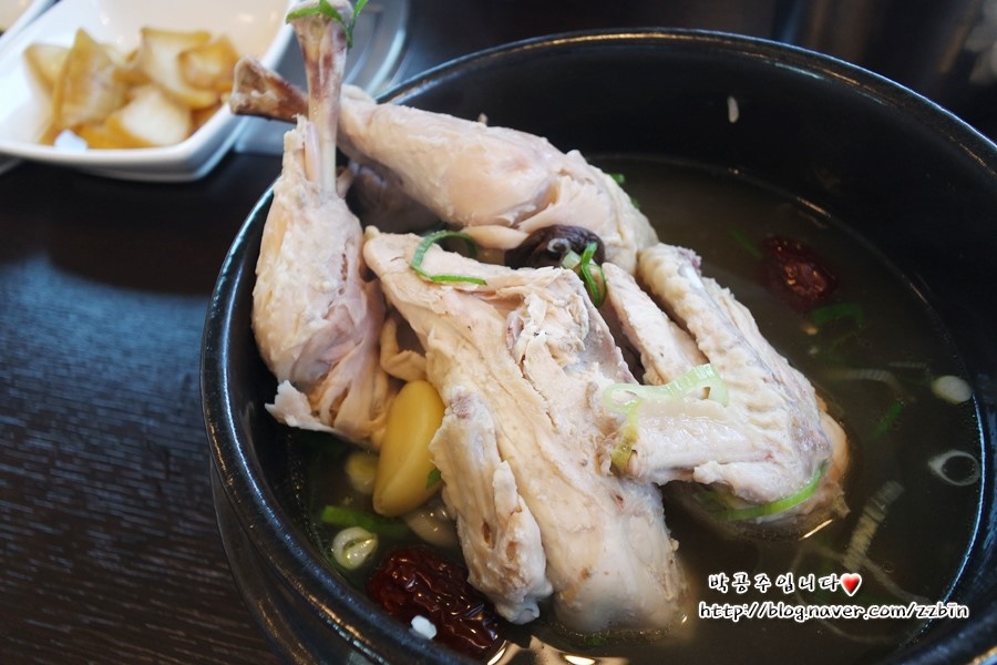 장수능이삼계탕 이미지