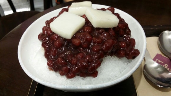 팥빙수 이미지