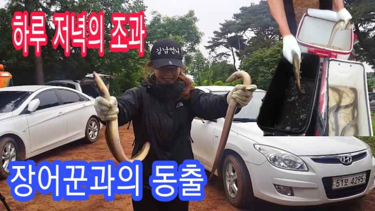 민물장어낚시 이미지