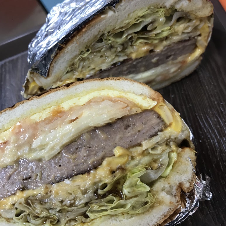 맛깡패버거 이미지