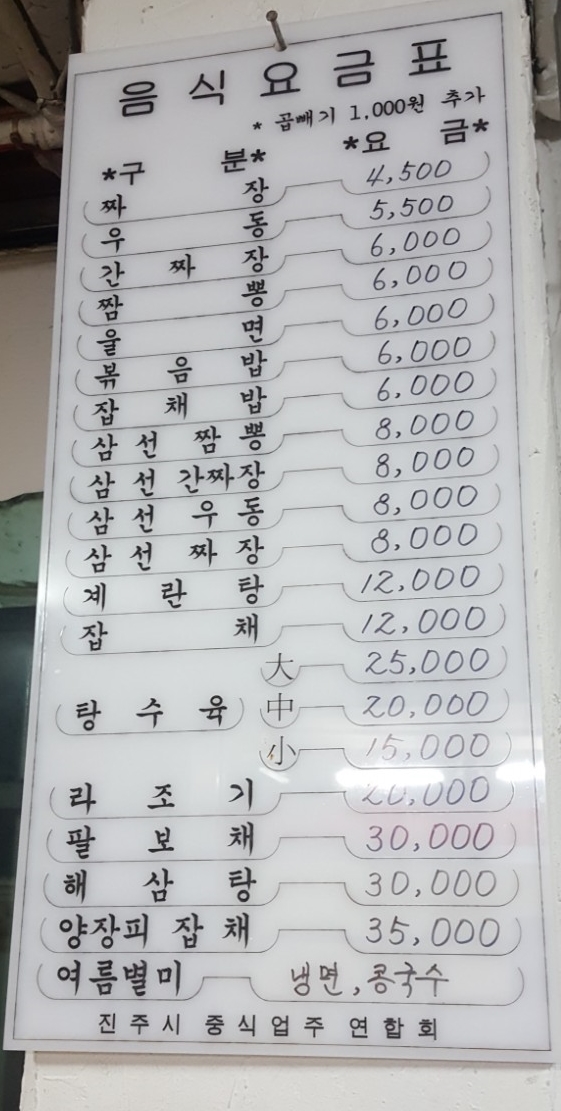 한주반점 이미지