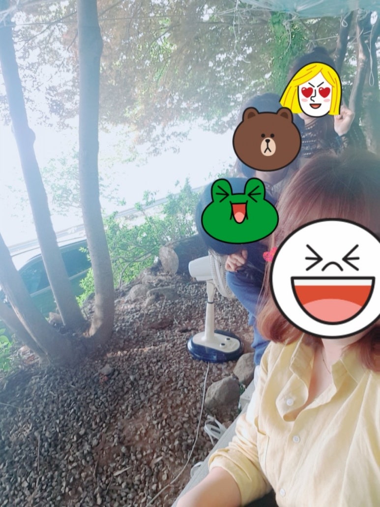 병풍산자락느티나무아래서 이미지