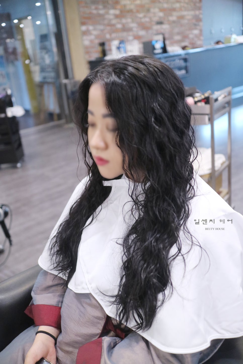 일센치헤어 이미지