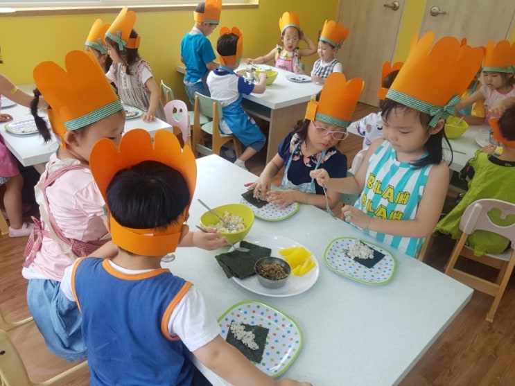 해바라기꼬마김밥 이미지