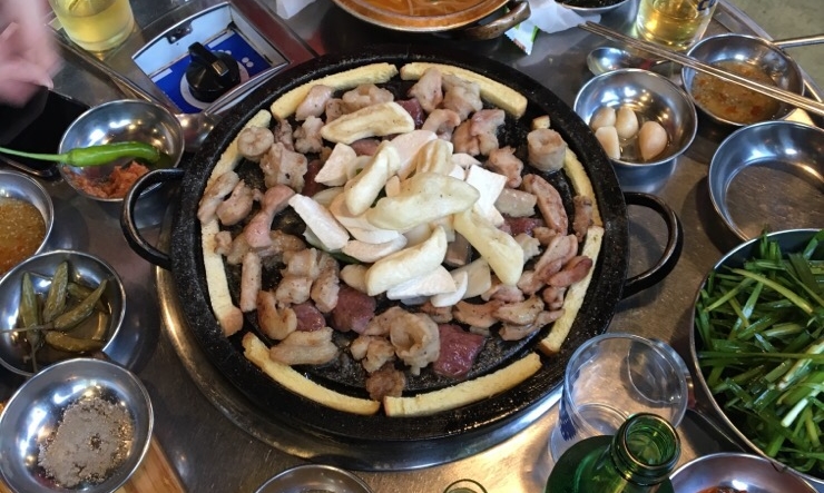쫄쫄한곱창 이미지